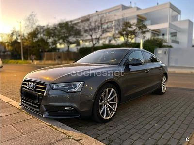 Usado Audi A5 Sportback S-Line 190 CV (139 kW) 2016 Gris / plata Utilitario