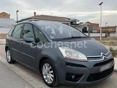 Usado Citroën C4 Picasso Exclusive 110 CV (80 kW) 2009 Gris / plata Monovolumen