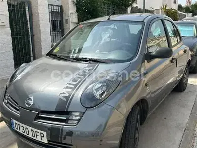Usado Nissan Micra Visia 65 CV (47 kW) 2005 Gris / plata Berlina