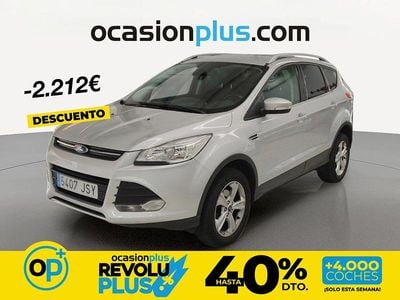 Usado Ford Kuga Trend 150 CV (110 kW) 2016 Gris / plata SUV