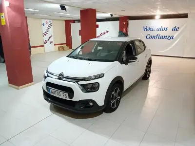Usado Citroën C3 Feel 100 CV (73 kW) 2021 Blanco Utilitario