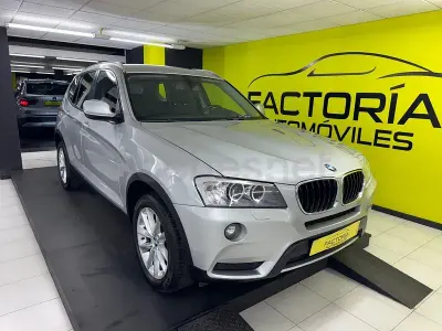Usado BMW X3 Sport Line 190 CV (139 kW) 2014 Gris / plata SUV