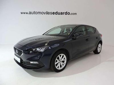 Usado Seat Leon 150 CV (110 kW) 2022 Negro Berlina