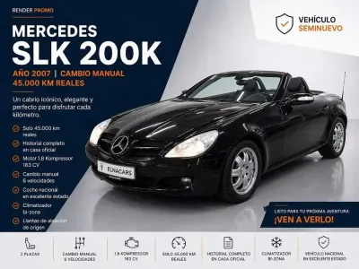 Usado Mercedes SLK200