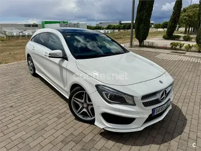 Occasion Mercedes CLA220 Shooting Brake 177 PK (130 kW) 2016 Wit Stationwagen