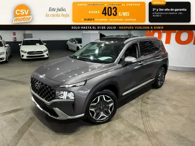 Usado Hyundai Santa Fe Style 265 CV (194 kW) 2023 Gris / plata SUV