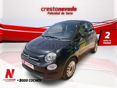 Usado Fiat 500C Lounge 69 CV (50 kW) 2020 Negro Descapotable