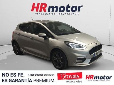 Usado Ford Fiesta ST-Line 140 CV (102 kW) 2019 Gris Utilitario