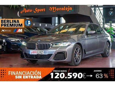 Usado BMW 545e Comfort Edition 394 CV (289 kW) 2022 Azul Berlina