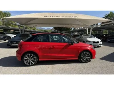 Usado Audi A1 Attraction 90 CV (66 kW) 2015 Rojo Utilitario