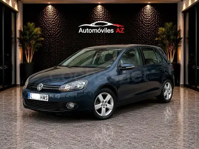 Usado VW Golf VII 105 CV (77 kW) 2012 Azul Berlina