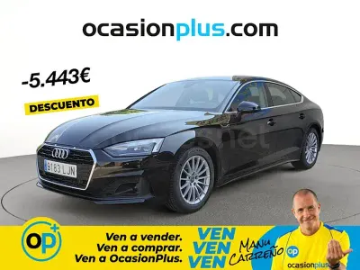 Usado Audi A5 Sportback 190 CV (139 kW) 2020 Negro Utilitario