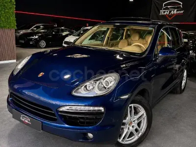 Usado Porsche Cayenne 382 CV (280 kW) 2014 Azul SUV