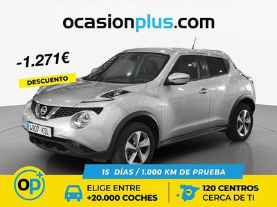 Usado Nissan Juke N-Connecta 112 CV (82 kW) 2018 Gris SUV