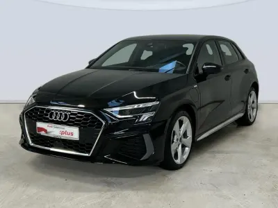 Usado Audi A3 Sportback S-Line 204 CV (150 kW) 2022 Negro Utilitario