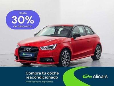 Usado Audi A1 Premium 95 CV (69 kW) 2016 Rojo Utilitario