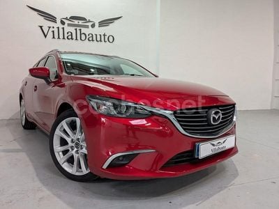 Usado Mazda 6 Luxury 150 CV (110 kW) 2015 Rojo Familiar