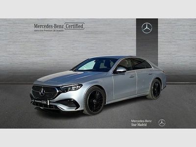 Usado Mercedes E220 AMG line 197 CV (144 kW) 2025 Gris Berlina