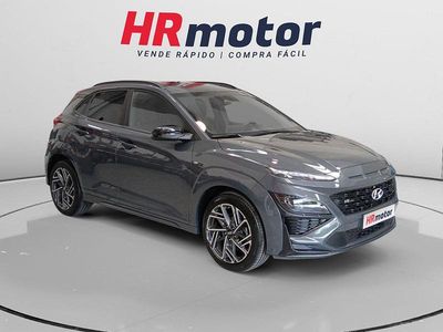 Usado Hyundai Kona N Line 121 CV (88 kW) 2023 Gris SUV