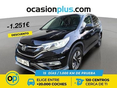 Negro Usado 2015 Honda CR-V Lifestyle SUV | 15.649 € (Precio justo)
