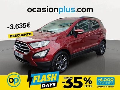 Usado Ford Ecosport Trend+ 100 CV (73 kW) 2018 Rojo SUV