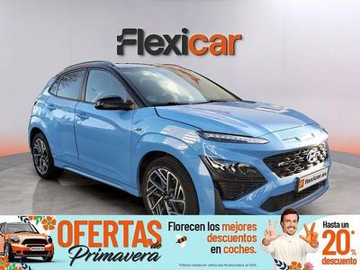 Usado Hyundai Kona N Line 120 CV (88 kW) 2021 Azul SUV