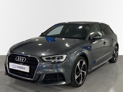 Usado Audi A3 Sportback S-Line 150 CV (110 kW) 2020 Gris mozón (metalizado) Utilitario