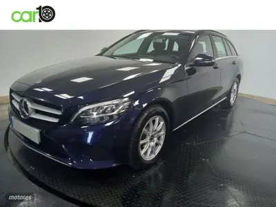Usado Mercedes C200 Business 160 CV (117 kW) 2019 Negro Familiar