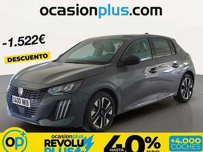 Usado Peugeot 208 Allure 102 CV (75 kW) 2024 Gris Utilitario