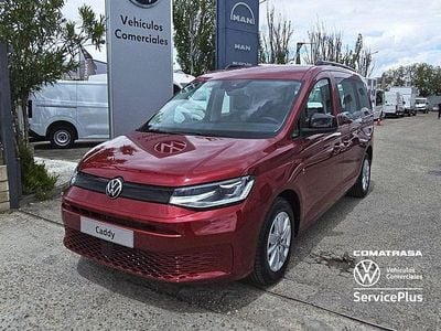 Nuevo VW Caddy Maxi California 122 CV (89 kW) 2025 Rojo Monovolumen