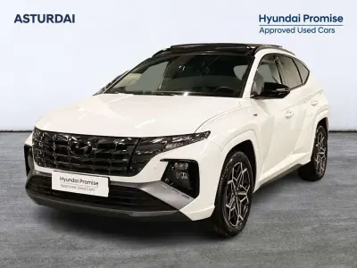 Usado Hyundai Tucson N Line 230 CV (169 kW) 2022 Blanco SUV