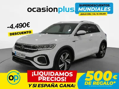 Usado VW T-Roc R-line 150 CV (110 kW) 2023 Blanco SUV