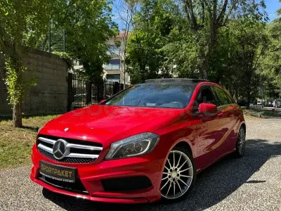 Usado Mercedes A200 AMG line 156 CV (114 kW) 2014 Rojo Berlina