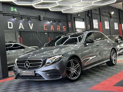 Gris Usado 2016 Mercedes E220 Berlina | 28.490 € (Precio justo)