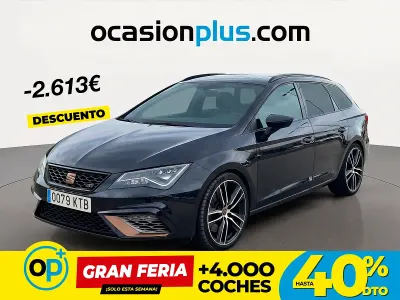 Usado Seat Leon CUPRA 290 CV (213 kW) 2019 Negro Familiar