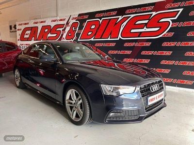 Usado Audi A5 Sportback S-Line 172 CV (126 kW) 2014 Azul Utilitario