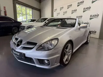 Usado Mercedes SLK350 Edition 305 CV (224 kW) 2010 Gris Descapotable