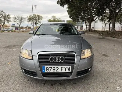 Usado Audi A6 140 CV (102 kW) 2007 Gris / plata Berlina
