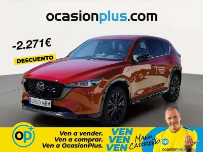 Usado Mazda CX-5 Homura-Line 165 CV (121 kW) 2022 Rojo SUV