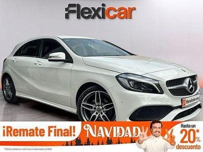 Blanco Usado 2017 Mercedes A180 AMG line Berlina | 18.690 € (Precio justo)