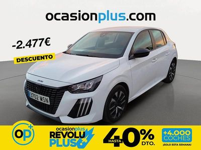 Usado Peugeot 208 Active 100 CV (73 kW) 2024 Blanco Utilitario
