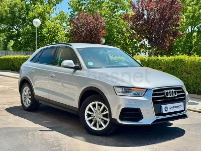 Usado Audi Q3 Advanced Plus 150 CV (110 kW) 2015 Gris / plata SUV