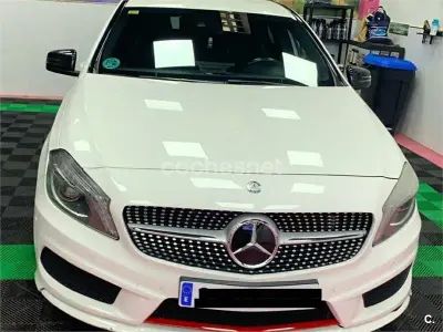 Usado Mercedes A250 AMG line 211 CV (155 kW) 2012 Blanco Berlina