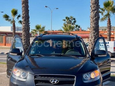 Usado Hyundai Santa Fe Style 155 CV (114 kW) 2009 Negro SUV