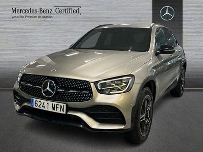 Usado Mercedes GLC300e 306 CV (225 kW) 2022 Plata mojave