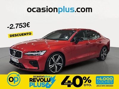 Usado Volvo S60 R-Design 250 CV (183 kW) 2019 Rojo Berlina