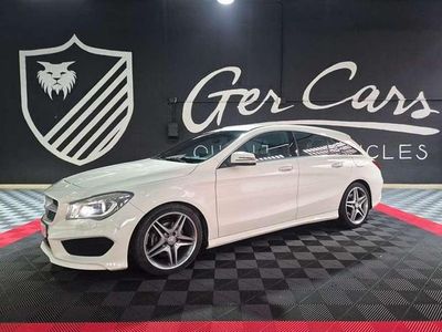 Usado Mercedes CLA200 Shooting Brake AMG line 136 CV (100 kW) 2015 Blanco Familiar