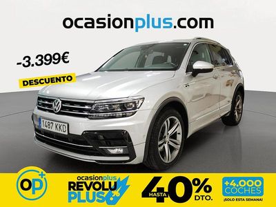 Usado VW Tiguan Sportline 150 CV (110 kW) 2018 Gris SUV
