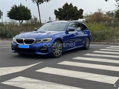 Usado BMW 320e 190 CV (139 kW) 2021 Azul Familiar