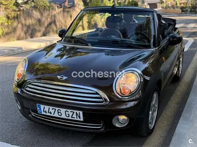 Usado Mini Cooper Cabriolet 116 CV (85 kW) 2010 Marrón Descapotable